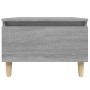 Beistelltische 2 Stück Sonoma grau Sperrholz 50x46x35 cm von vidaXL, Seitentische - Ref: Foro24-819513, Preis: 66,05 €, Rabat...
