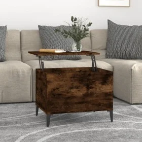 Couchtisch aus geräuchertem Eichensperrholz, 60 x 44,5 x 45 cm von vidaXL, Couchtisch - Ref: Foro24-819577, Preis: 63,34 €, R...
