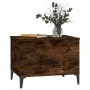 Mesa de centro madera contrachapada roble ahumado 60x44,5x45 cm de vidaXL, Mesas de centro - Ref: Foro24-819577, Precio: 63,3...