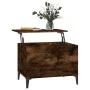 Mesa de centro madera contrachapada roble ahumado 60x44,5x45 cm de vidaXL, Mesas de centro - Ref: Foro24-819577, Precio: 63,3...