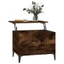 Smoked oak plywood coffee table 60x44.5x45 cm by vidaXL, Coffee table - Ref: Foro24-819577, Price: 64,15 €, Discount: %