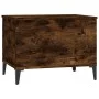 Mesa de centro madera contrachapada roble ahumado 60x44,5x45 cm de vidaXL, Mesas de centro - Ref: Foro24-819577, Precio: 63,3...