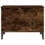 Mesa de centro madera contrachapada roble ahumado 60x44,5x45 cm de vidaXL, Mesas de centro - Ref: Foro24-819577, Precio: 63,3...