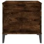 Mesa de centro madera contrachapada roble ahumado 60x44,5x45 cm de vidaXL, Mesas de centro - Ref: Foro24-819577, Precio: 63,3...