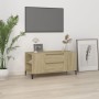TV-Schrank aus Sonoma-Eichensperrholz, 102 x 44,5 x 50 cm von vidaXL, TV-Möbel - Ref: Foro24-819607, Preis: 83,60 €, Rabatt: %