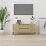 TV-Schrank aus Sonoma-Eichensperrholz, 102 x 44,5 x 50 cm von vidaXL, TV-Möbel - Ref: Foro24-819607, Preis: 83,60 €, Rabatt: %
