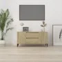 TV-Schrank aus Sonoma-Eichensperrholz, 102 x 44,5 x 50 cm von vidaXL, TV-Möbel - Ref: Foro24-819607, Preis: 82,59 €, Rabatt: %