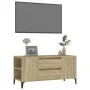 TV-Schrank aus Sonoma-Eichensperrholz, 102 x 44,5 x 50 cm von vidaXL, TV-Möbel - Ref: Foro24-819607, Preis: 82,59 €, Rabatt: %