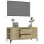 TV-Schrank aus Sonoma-Eichensperrholz, 102 x 44,5 x 50 cm von vidaXL, TV-Möbel - Ref: Foro24-819607, Preis: 82,59 €, Rabatt: %