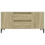TV-Schrank aus Sonoma-Eichensperrholz, 102 x 44,5 x 50 cm von vidaXL, TV-Möbel - Ref: Foro24-819607, Preis: 82,59 €, Rabatt: %