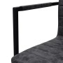 Freischwinger-Esszimmerstühle 6-teilig aus schwarzem Kunstleder von vidaXL, Essstühle - Ref: Foro24-272416, Preis: 646,82 €, ...