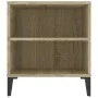 TV-Schrank aus Sonoma-Eichensperrholz, 102 x 44,5 x 50 cm von vidaXL, TV-Möbel - Ref: Foro24-819607, Preis: 82,59 €, Rabatt: %