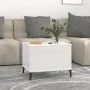 Glossy white plywood coffee table 60x44.5x45 cm by vidaXL, Coffee table - Ref: Foro24-819574, Price: 62,59 €, Discount: %