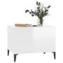 Glossy white plywood coffee table 60x44.5x45 cm by vidaXL, Coffee table - Ref: Foro24-819574, Price: 62,59 €, Discount: %