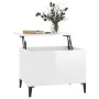 Glossy white plywood coffee table 60x44.5x45 cm by vidaXL, Coffee table - Ref: Foro24-819574, Price: 62,59 €, Discount: %