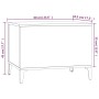 Couchtisch aus glänzend weißem Sperrholz, 60 x 44,5 x 45 cm von vidaXL, Couchtisch - Ref: Foro24-819574, Preis: 63,39 €, Raba...