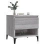 Beistelltische 2 Einheiten graues Sonoma-Sperrholz 50x46x50 cm von vidaXL, Seitentische - Ref: Foro24-819561, Preis: 80,01 €,...