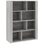Sonoma graues Sperrholz-Sideboard 80x30x106 cm von vidaXL, Sideboards - Ref: Foro24-819498, Preis: 88,79 €, Rabatt: %