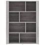 Aparador de madera contrachapada gris Sonoma 80x30x106 cm de vidaXL, Aparadores - Ref: Foro24-819498, Precio: 93,51 €, Descue...