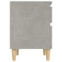 Bedside tables 2 units concrete gray 40x35x50 cm by vidaXL, Lockers and storage cabinets - Ref: Foro24-821835, Price: 85,70 €...