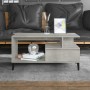 Mesa de centro madera contrachapada gris hormigón 90x49x45 cm de vidaXL, Mesas de centro - Ref: Foro24-819624, Precio: 78,54 ...