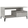 Mesa de centro madera contrachapada gris hormigón 90x49x45 cm de vidaXL, Mesas de centro - Ref: Foro24-819624, Precio: 78,54 ...