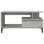 Mesa de centro madera contrachapada gris hormigón 90x49x45 cm de vidaXL, Mesas de centro - Ref: Foro24-819624, Precio: 78,54 ...
