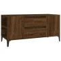 Mueble para TV madera contrachapada marrón roble 102x44,5x50 cm de vidaXL, Muebles TV - Ref: Foro24-819611, Precio: 84,94 €, ...