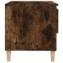 Nachttische 2 Einheiten, Sperrholz aus geräucherter Eiche, 50 x 46 x 50 cm von vidaXL, Nachttische - Ref: Foro24-819543, Prei...
