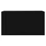 Shoe rack wall mounted made of black plywood 70x35x38 cm by vidaXL, Shoe racks and shoe organizers - Ref: Foro24-821013, Pric...