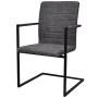 Freischwingende Esszimmerstühle 6 Stück Kunstleder grau von vidaXL, Essstühle - Ref: Foro24-272418, Preis: 539,18 €, Rabatt: %