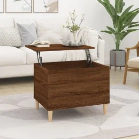 Couchtisch aus braunem Eichensperrholz, 60 x 44,5 x 45 cm von vidaXL, Couchtisch - Ref: Foro24-819571, Preis: 65,17 €, Rabatt: %