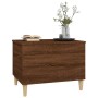 Mesa de centro madera contrachapada roble marrón 60x44,5x45 cm de vidaXL, Mesas de centro - Ref: Foro24-819571, Precio: 68,50...