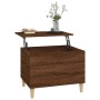 Mesa de centro madera contrachapada roble marrón 60x44,5x45 cm de vidaXL, Mesas de centro - Ref: Foro24-819571, Precio: 68,50...