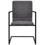 Freischwingende Esszimmerstühle 6 Stück Kunstleder grau von vidaXL, Essstühle - Ref: Foro24-272418, Preis: 539,18 €, Rabatt: %