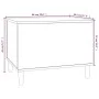 Mesa de centro madera contrachapada roble marrón 60x44,5x45 cm de vidaXL, Mesas de centro - Ref: Foro24-819571, Precio: 65,17...