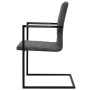 Freischwingende Esszimmerstühle 6 Stück Kunstleder grau von vidaXL, Essstühle - Ref: Foro24-272418, Preis: 539,18 €, Rabatt: %