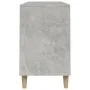 Shoe cabinet made of gray concrete plywood wood 102x36x60 cm by vidaXL, Shoe racks and shoe organizers - Ref: Foro24-819744, ...