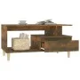 Mesa de centro madera contrachapada roble ahumado 90x49x45 cm de vidaXL, Mesas de centro - Ref: Foro24-819617, Precio: 61,78 ...