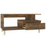 Mesa de centro madera contrachapada roble ahumado 90x49x45 cm de vidaXL, Mesas de centro - Ref: Foro24-819617, Precio: 62,46 ...