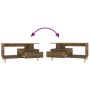 Mesa de centro madera contrachapada roble ahumado 90x49x45 cm de vidaXL, Mesas de centro - Ref: Foro24-819617, Precio: 62,46 ...