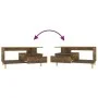 Mesa de centro madera contrachapada roble ahumado 90x49x45 cm de vidaXL, Mesas de centro - Ref: Foro24-819617, Precio: 61,78 ...