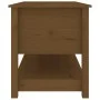 Massiver Couchtisch aus honigbraunem Kiefernholz, 102 x 49 x 55 cm von vidaXL, Couchtisch - Ref: Foro24-820924, Preis: 99,84 ...