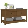 Massiver Couchtisch aus honigbraunem Kiefernholz, 102 x 49 x 55 cm von vidaXL, Couchtisch - Ref: Foro24-820924, Preis: 99,84 ...