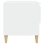 Nachttische 2 Stück weißes Sperrholz 50x46x50 cm von vidaXL, Nachttische - Ref: Foro24-819533, Preis: 71,35 €, Rabatt: %