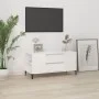Mueble de TV madera contrachapada blanco brillo 102x44,5x50 cm de vidaXL, Muebles TV - Ref: Foro24-819606, Precio: 83,20 €, D...