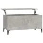 Concrete gray plywood coffee table 90x44.5x45 cm by vidaXL, Coffee table - Ref: Foro24-819592, Price: 70,91 €, Discount: %