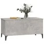 Concrete gray plywood coffee table 90x44.5x45 cm by vidaXL, Coffee table - Ref: Foro24-819592, Price: 70,91 €, Discount: %