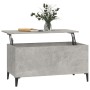 Concrete gray plywood coffee table 90x44.5x45 cm by vidaXL, Coffee table - Ref: Foro24-819592, Price: 70,91 €, Discount: %