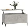 Concrete gray plywood coffee table 90x44.5x45 cm by vidaXL, Coffee table - Ref: Foro24-819592, Price: 70,91 €, Discount: %